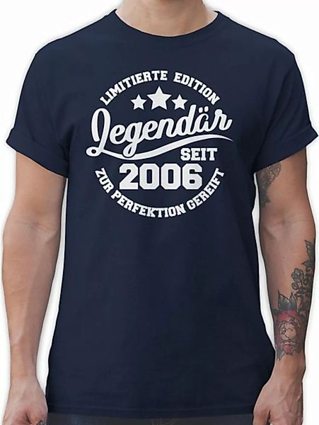 Shirtracer T-Shirt Legendär seit 2006 18. Geburtstag günstig online kaufen