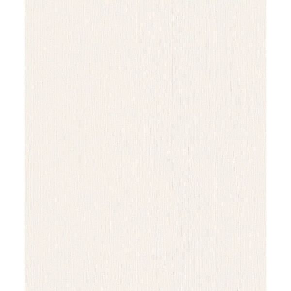 Bricoflor Uni Vliestapete Hell Weiße Tapete mit Vinyl Linien Struktur Wandt günstig online kaufen