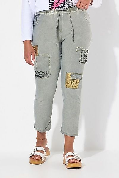 Angel of Style Funktionshose Hose Joggpants Crinkle PaillettenElastikbund günstig online kaufen