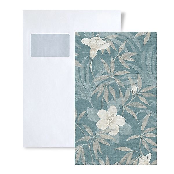 PROFHOME 1 MUSTERSTÜCK S-380285-GU DIN A4 MUSTER der Dschungel Tapete günstig online kaufen