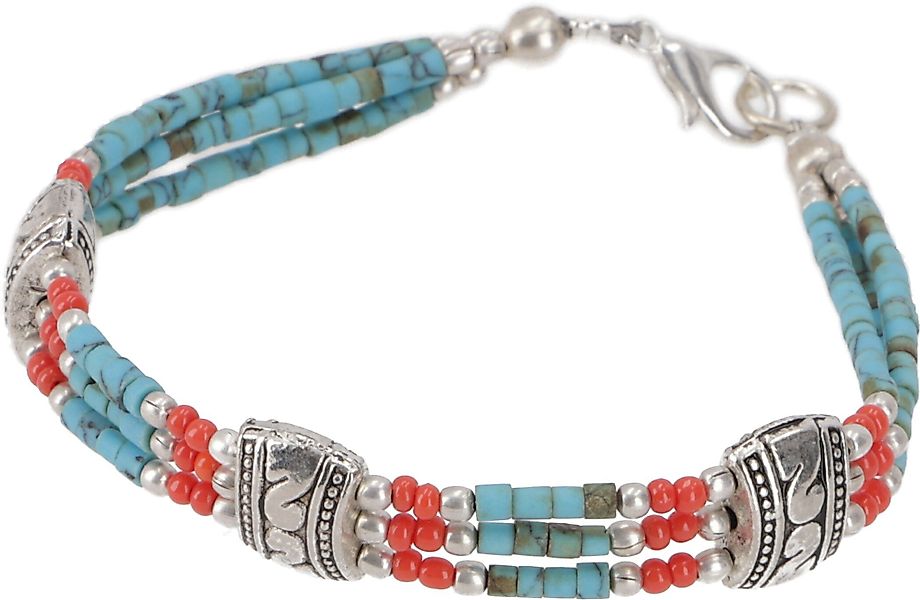 Guru-Shop Armreif Tibetschmuck Perlenarmband, Ethnoarmband,.. günstig online kaufen