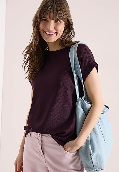 Cecil T-Shirt mit U-Boot-Ausschnitt günstig online kaufen