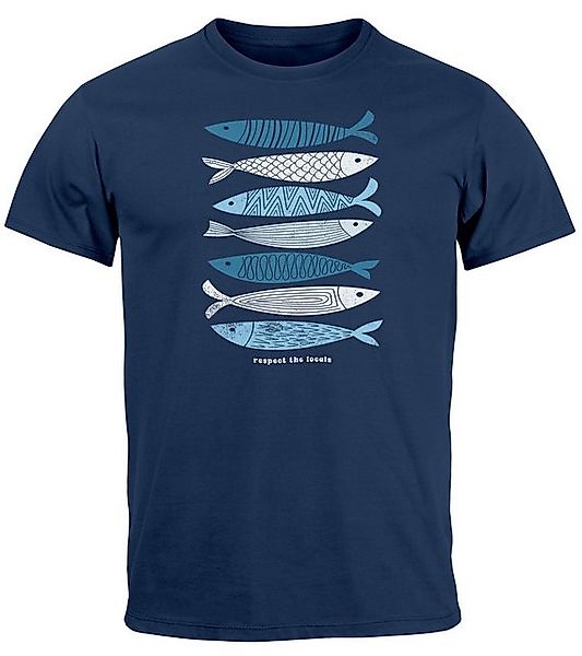 Neverless Print-Shirt Herren T-Shirt Motiv Maritim günstig online kaufen