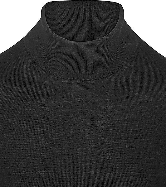 Suitable Merino Rollkragen Pullover Schwarz - Größe XL günstig online kaufen