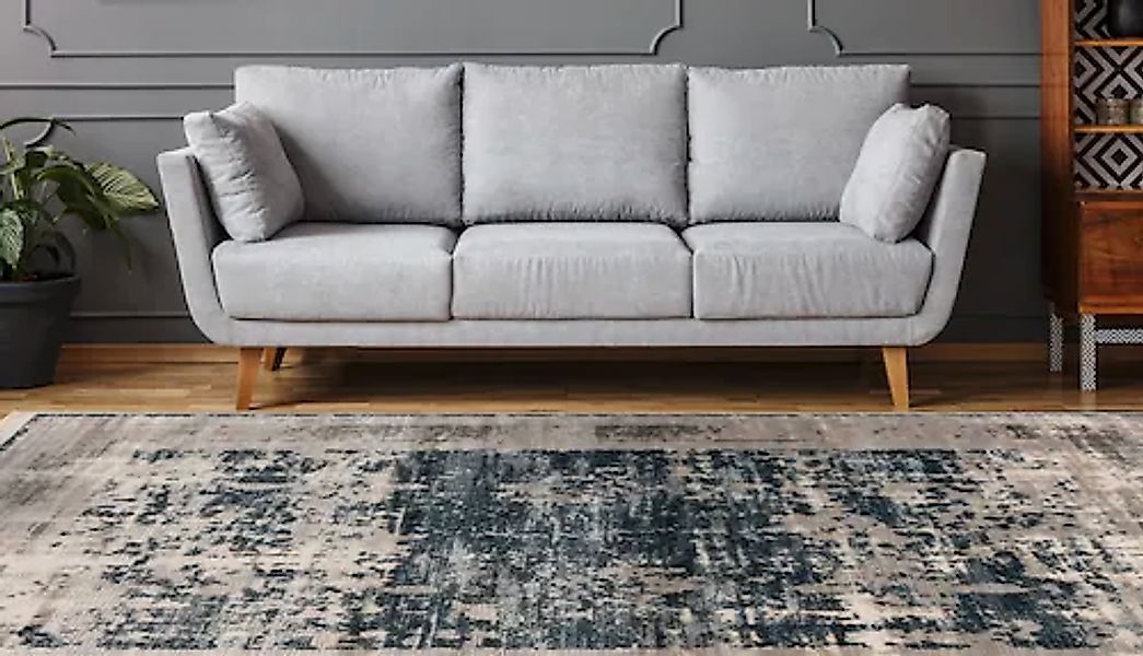 Kayoom Teppich »Adeon 125«, rechteckig, 13 mm Höhe, 575.000 Points/m², Vint günstig online kaufen