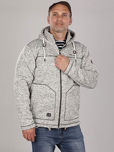 Dry Fashion Fleecejacke Herren Jacke Strickjacke günstig online kaufen