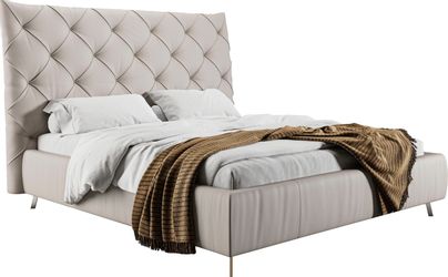PLACES OF STYLE Polsterbett "Elloree, in 4 Breiten, hinten mit Originalstof günstig online kaufen