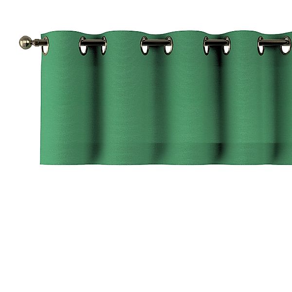 Kurzgardine mit Ösen, grün, 130 x 40 cm, Loneta (133-18) günstig online kaufen