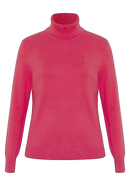 Polo Sylt Strickpullover mit Rollkragen und Logo-Symbol günstig online kaufen