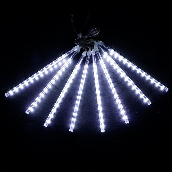 LMaxhome LED-Lichterkette Röhre Regenlichterkette Meteorschauer Weihnachtsd günstig online kaufen