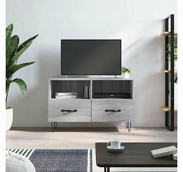 vidaXL TV-Schrank TV-Schrank Grau Sonoma 80x36x50 cm Holzwerkstoff günstig online kaufen