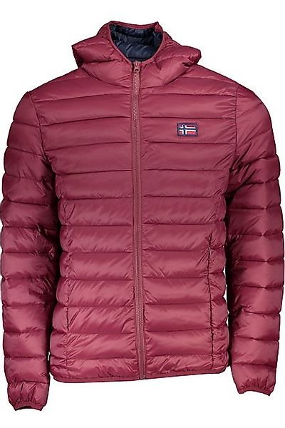 NORWAY 1963 Outdoorjacke Stylische Herrenjacke in Rot mit Kapuze und mehrer günstig online kaufen