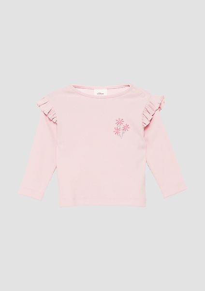 s.Oliver Langarmshirt Weiches Langarmshirt aus elastischer günstig online kaufen