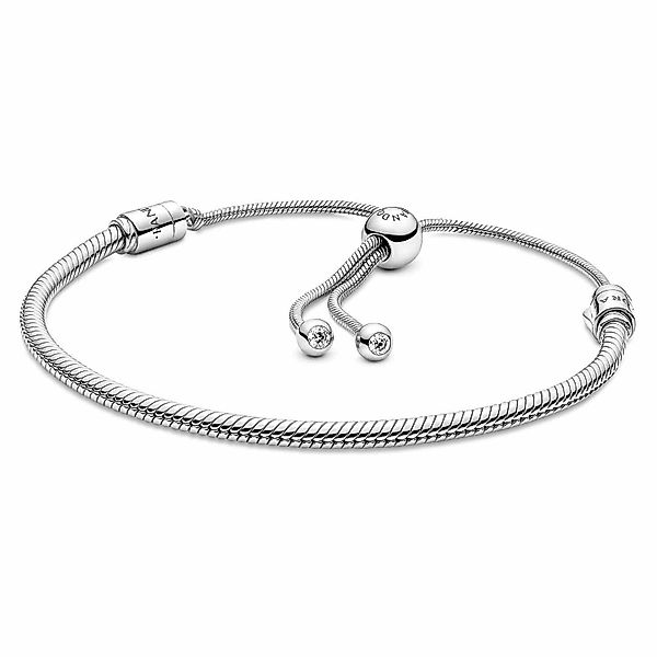 Pandora Charm-Armband Damen-Silber 925 mit förmigem günstig online kaufen