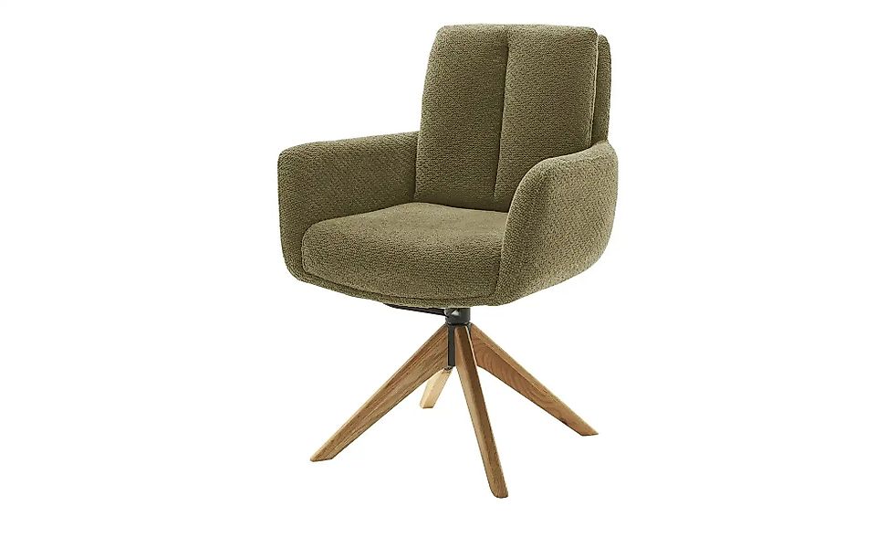 Esszimmerstuhl  Bolivar ¦ grün ¦ Maße (cm): B: 64 H: 91 T: 65.0 Stühle > Es günstig online kaufen