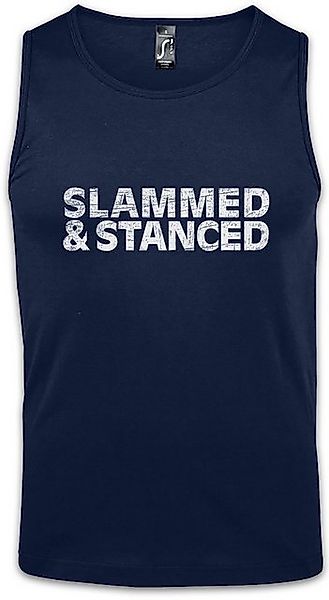 Urban Backwoods Tanktop Slammed & Stanced Ärmelloses T-Shirt Race Racing Ca günstig online kaufen