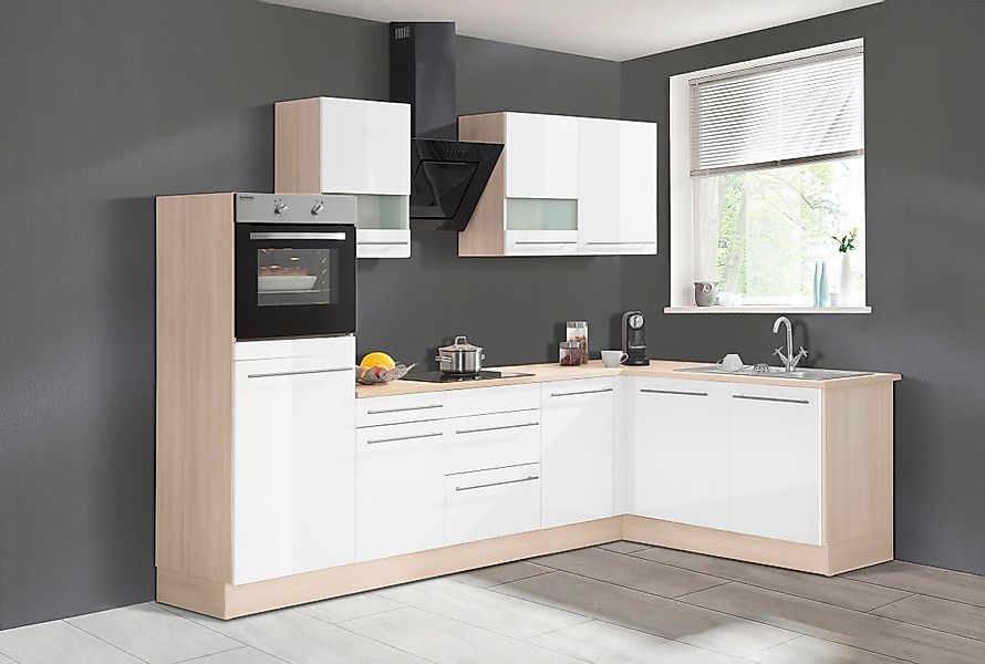 OPTIFIT Winkelküche "Bern", Stellbreite 285x175 cm, wahlweise mit E-Geräten günstig online kaufen