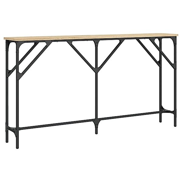 vidaXL Beistelltisch Konsolentisch Sonoma-Eiche 140x23x75 cm günstig online kaufen