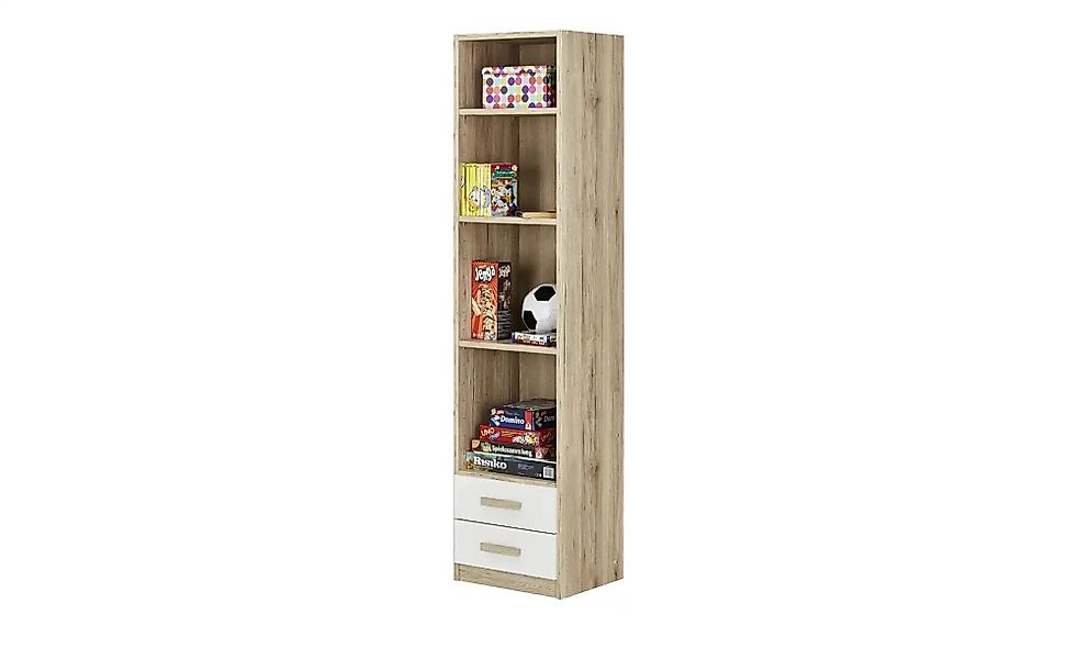 Standregal  Caja ¦ holzfarben ¦ Maße (cm): B: 47 H: 197 T: 38.0 Regale > St günstig online kaufen