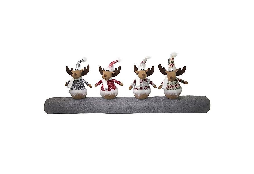 hausleben Zugluftstopper für Türen mit 5 Wichteln oder mit 4 Elchen– 90 cm günstig online kaufen