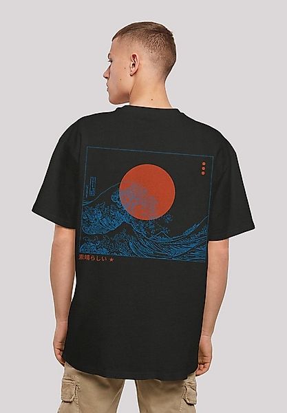 F4NT4STIC T-Shirt Kanagawa Welle Japan Print günstig online kaufen