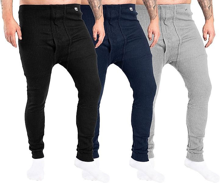 TEXEMP Thermounterhose Thermounterhose 3er Pack Thermo Unterwäsche Herren l günstig online kaufen