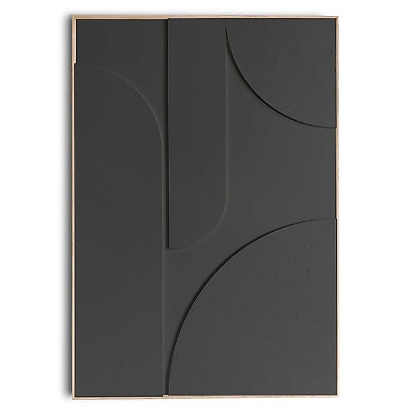 Reinders! Wandbild »Saturn - charcoal« günstig online kaufen