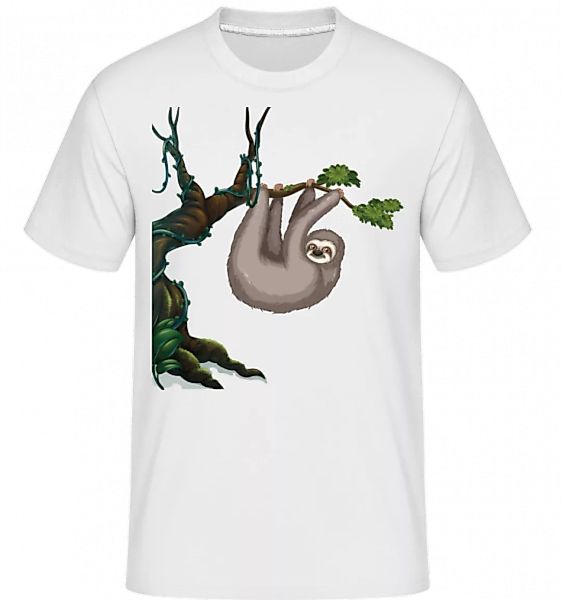 Faultier Hängt Am Baum · Shirtinator Männer T-Shirt günstig online kaufen