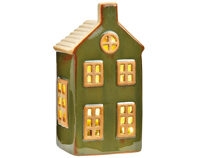 matches21 HOME & HOBBY Dekofigur Nostalgisches Lichthaus mit LED Beleuchtun günstig online kaufen