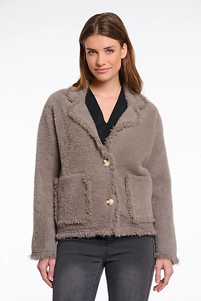 Rino & Pelle Bouclèjacke, mit Revers Kragen günstig online kaufen