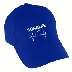multifanshop Baseball Cap Schalke - Herzschlag günstig online kaufen