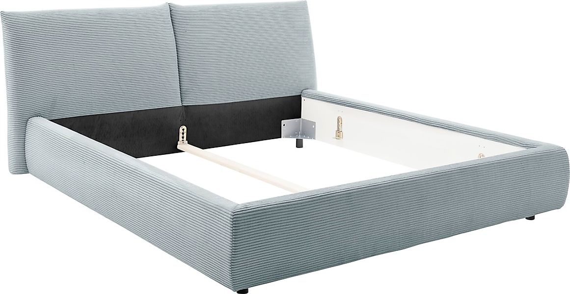 Places of Style Polsterbett "Priora in 4 Breiten bis 200cm", auch in NaturL günstig online kaufen
