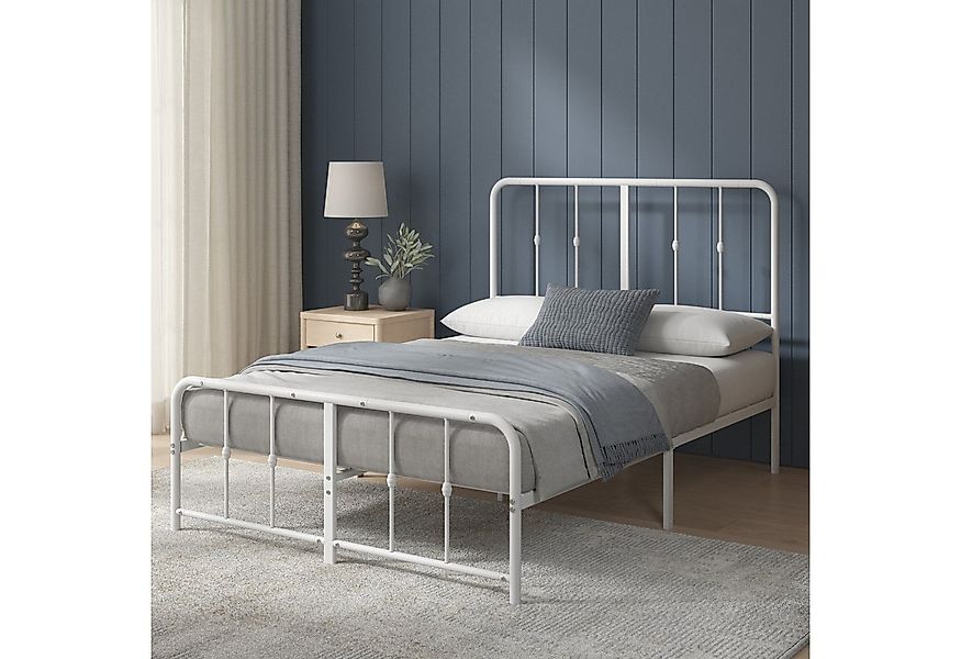 ZINUS Bettgestell Florence, Bett mit Kopf- und Fussteil, (90x200cm & 140x20 günstig online kaufen