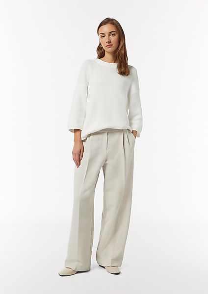 comma Chinos Hose Hochwertige Stoffhose mit günstig online kaufen