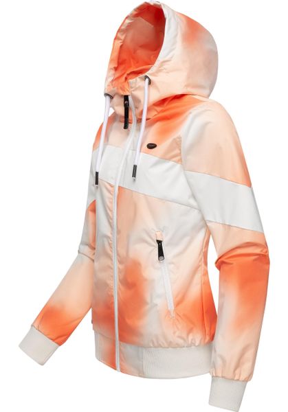 Ragwear Funktionsjacke "Nuggie Block Ombre Intl." mit Kapuze Übergangsjacke günstig online kaufen