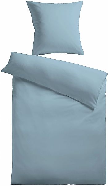 KiNZLER Bettwäsche "Mikrofaser Fleece" 2 Stk. tlg. Uni Farben, angenehm war günstig online kaufen