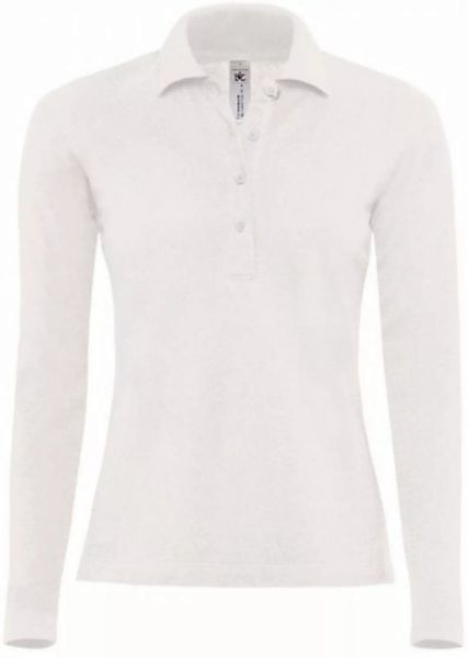 B&C Langarm-Poloshirt Poloshirt Safran Pure Longsleeve / Women günstig online kaufen