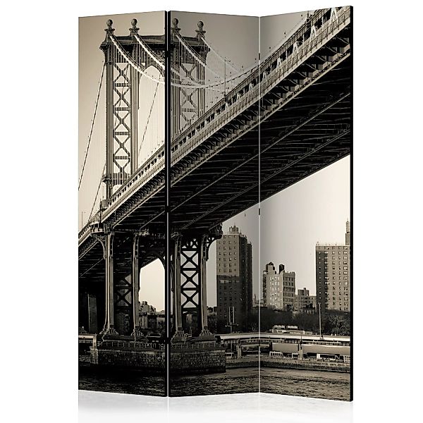 3-teiliges Paravent - Manhattan Bridge, New York [room Dividers] günstig online kaufen