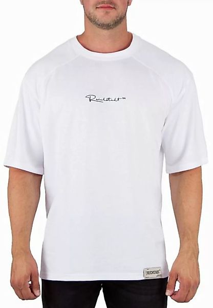 Reichstadt Oversize-Shirt White XS mit Stitching auf der Brust günstig online kaufen