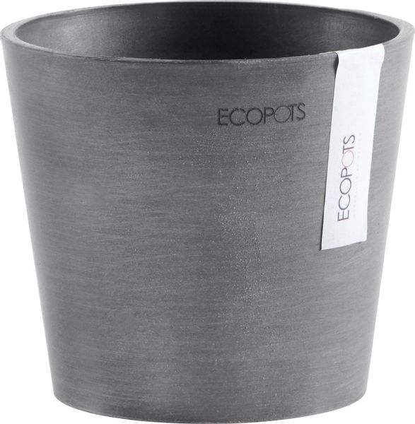 ECOPOTS Blumentopf AMSTERDAM Mini Grey, BxTxH: günstig online kaufen