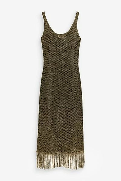 Next Strandkleid Cover-up-Strandkleid mit Häkeldetail und Fransen (1-tlg) günstig online kaufen