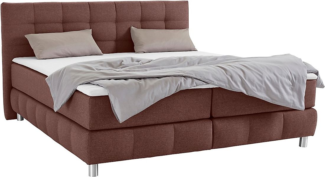 andas Boxspringbett "Salo" incl. Topper, 6 Breiten, 2 Härtegrade, TFK auch günstig online kaufen
