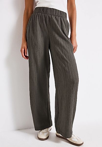 STREET ONE Stoffhose, Sommerhose mit elastischem Bund günstig online kaufen
