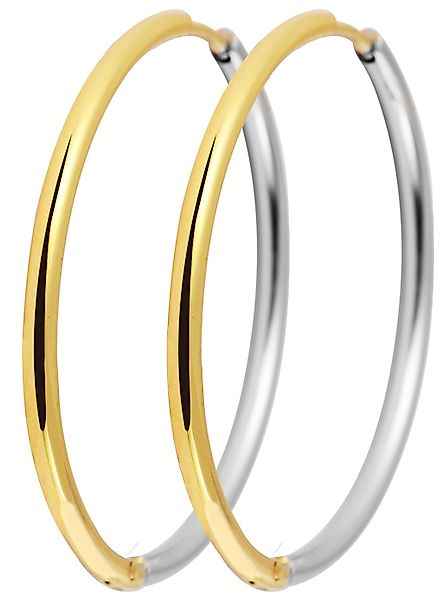 Adelia´s Klappcreolen "Damen Ohrringe – Klappcreole aus Edelstahl" Perfekt günstig online kaufen