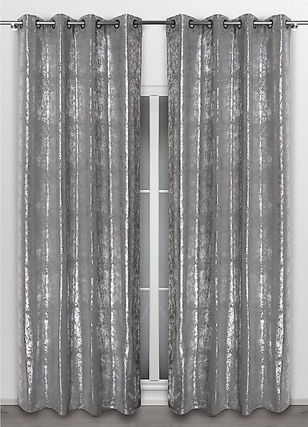 Beautex Vorhang Vorhang mit Ösen 140x260 cm blickdicht verdunkelung Gardine günstig online kaufen