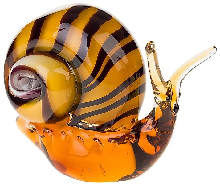 Aubaho Dekoobjekt Glasfigur Schnecke Glas im Murano Antik Stil - 17cm günstig online kaufen
