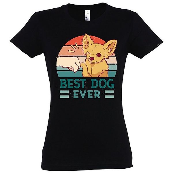Youth Designz T-Shirt Best Dog Ever Damen T-Shirt mit modischem Frontprint günstig online kaufen