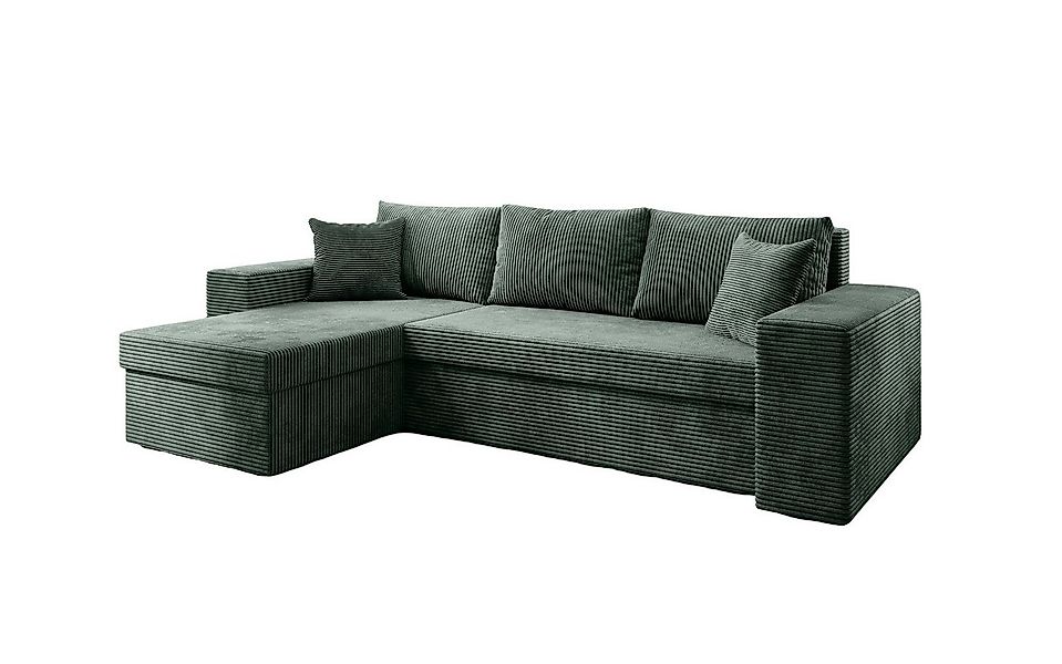 Luxusbetten24 Schlafsofa Designer Sofa Denver, mit Stauraum und Schlaffunkt günstig online kaufen