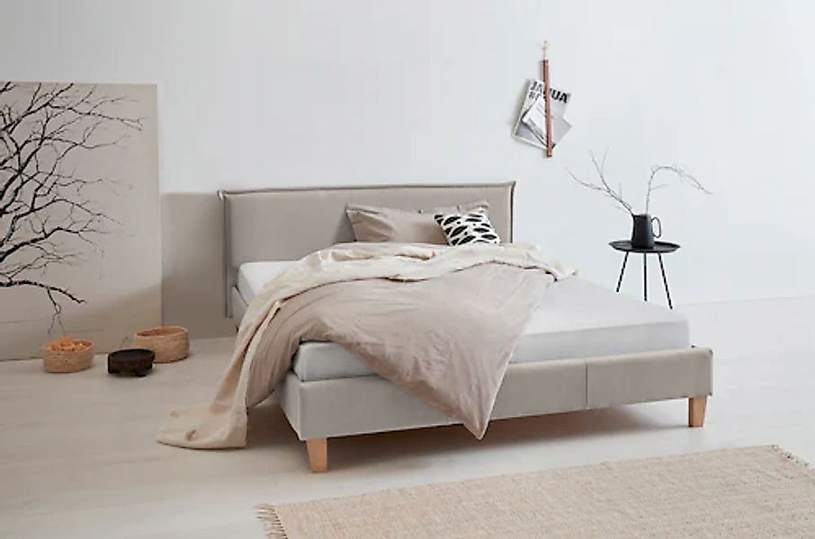 OTTO products Polsterbett "Heddi", in 5 Breiten: von 90cm-200cm, Biese am K günstig online kaufen