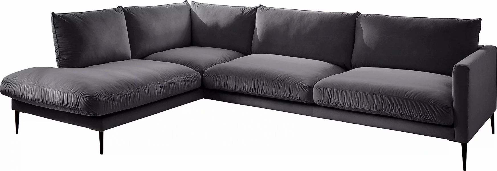 Trends by HG Polsterecke »Svea L-Form«, Ottomane rechts oder links, mit Met günstig online kaufen